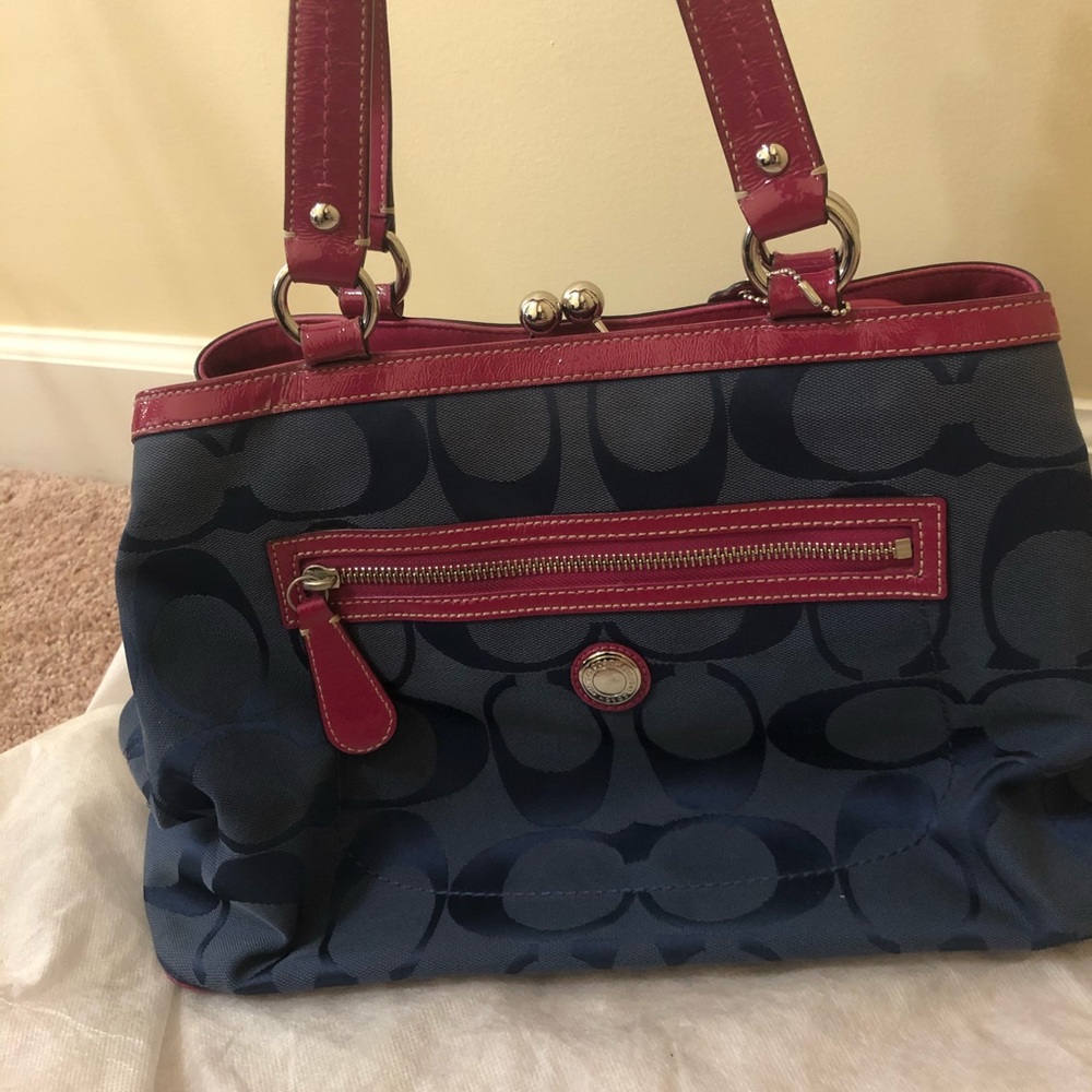 Colourful Coach Purse